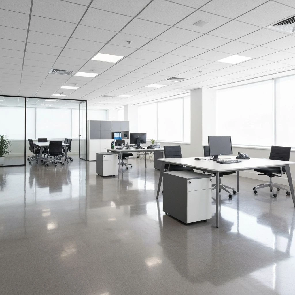 Commercial office cleaning