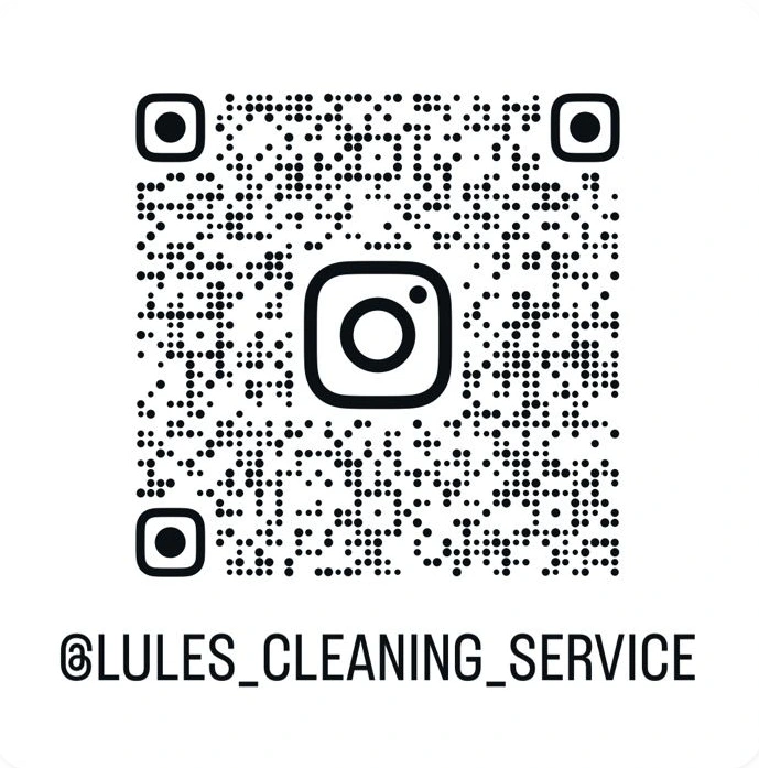 Lules cleaning service Instagram QR Code